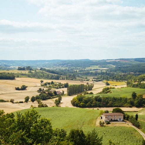 Tour du Tarn à cheval Castelnau de Montmiral Cahuzac sur Vère