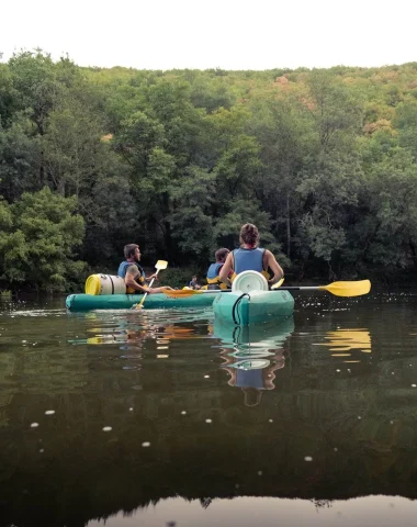 Descendre les Gorges de l’Aveyron en canoë