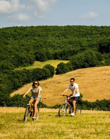 À vélo