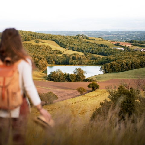 Balade et randonnée dans la campagne autour de Gaillac, Cordes sur Ciel et cités médiévales