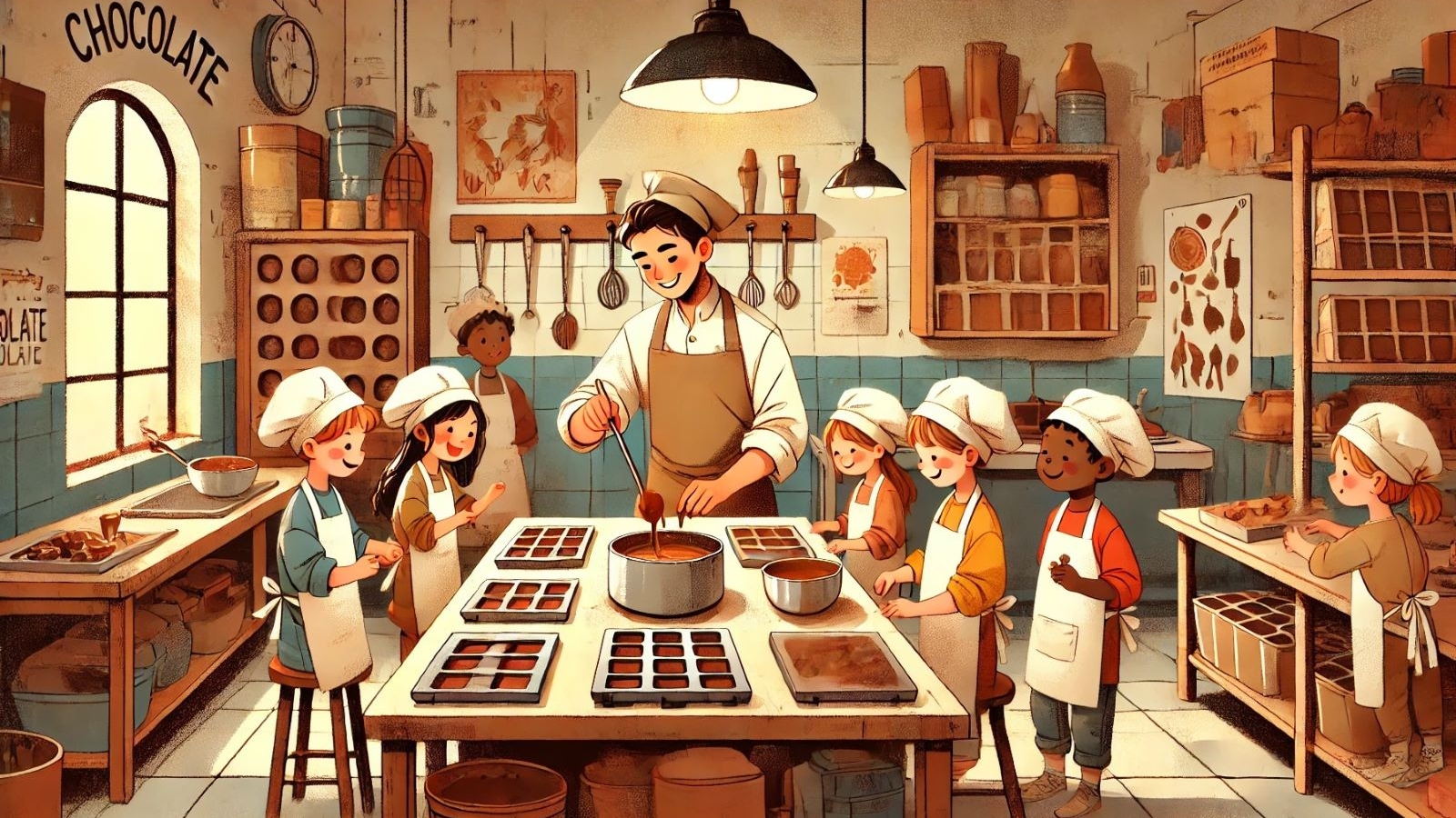 Atelier chocolat pour les enfants