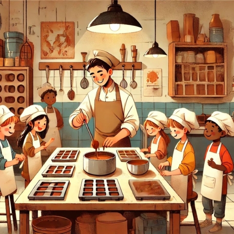 Atelier chocolat pour les enfants