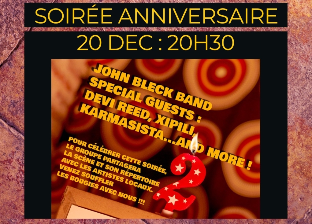 Concert John Beck Band et Special Guests - Le Stockage