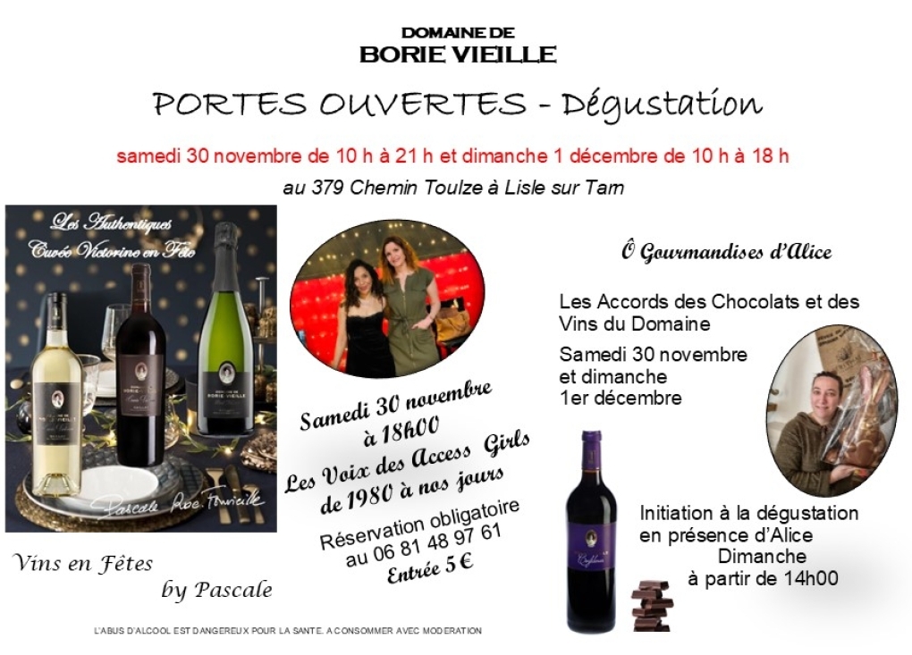 Portes ouvertes Domaine Borie Vieille