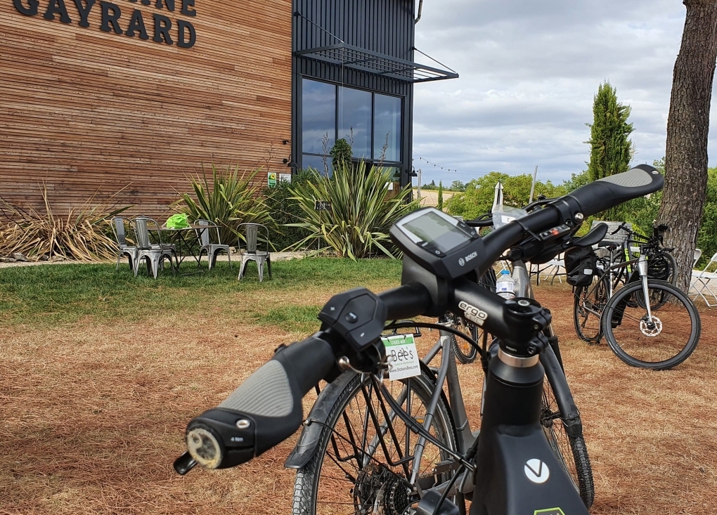 Randonnée Vélo è- Domaine Gayrard