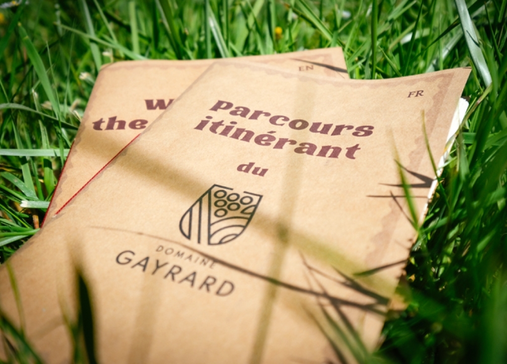 Parcours itinérant dans les vignes - Domaine Gayrard