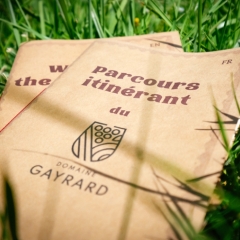 Parcours itinérant dans les vignes - Domaine Gayrard