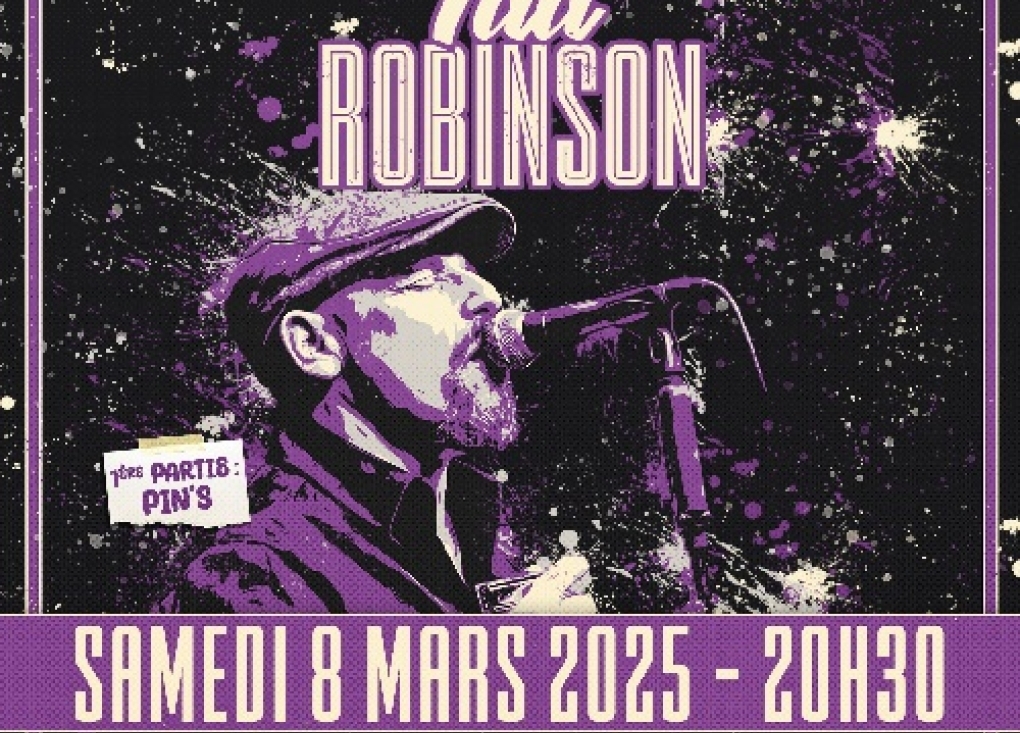 Técou en Blues : Tad Robinson - Salle multiculturelle