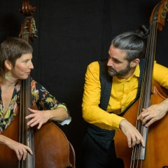 Concert Bastokédoo - duo de contrebasses