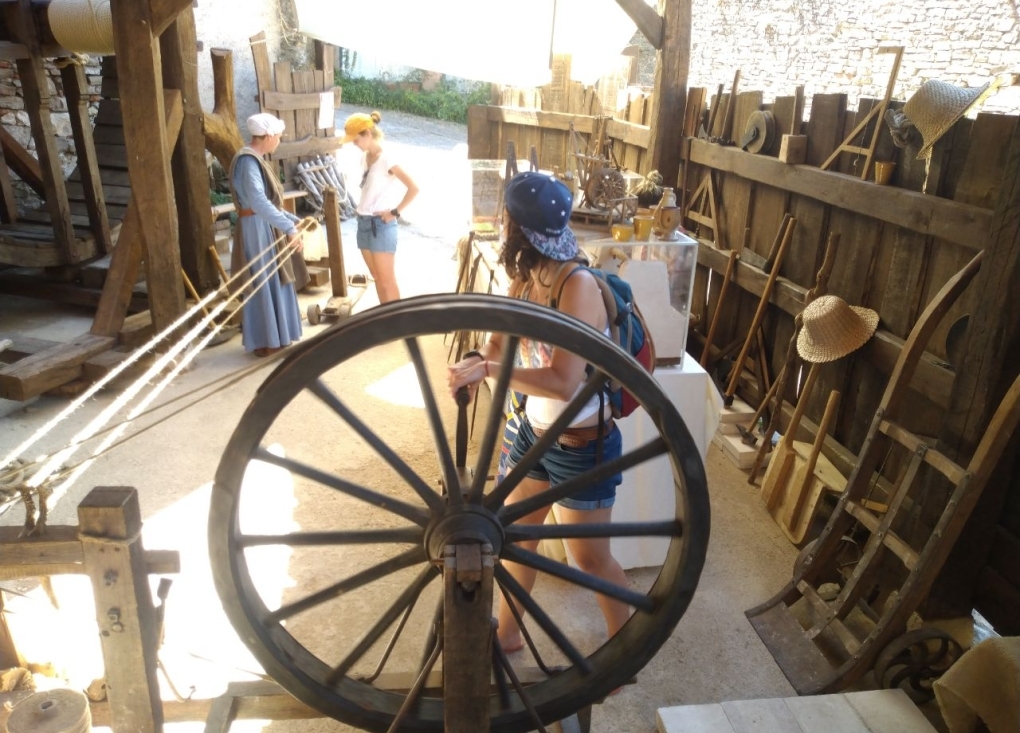 Chantier Médiéval Porte des Ormeaux de Cordes sur Ciel