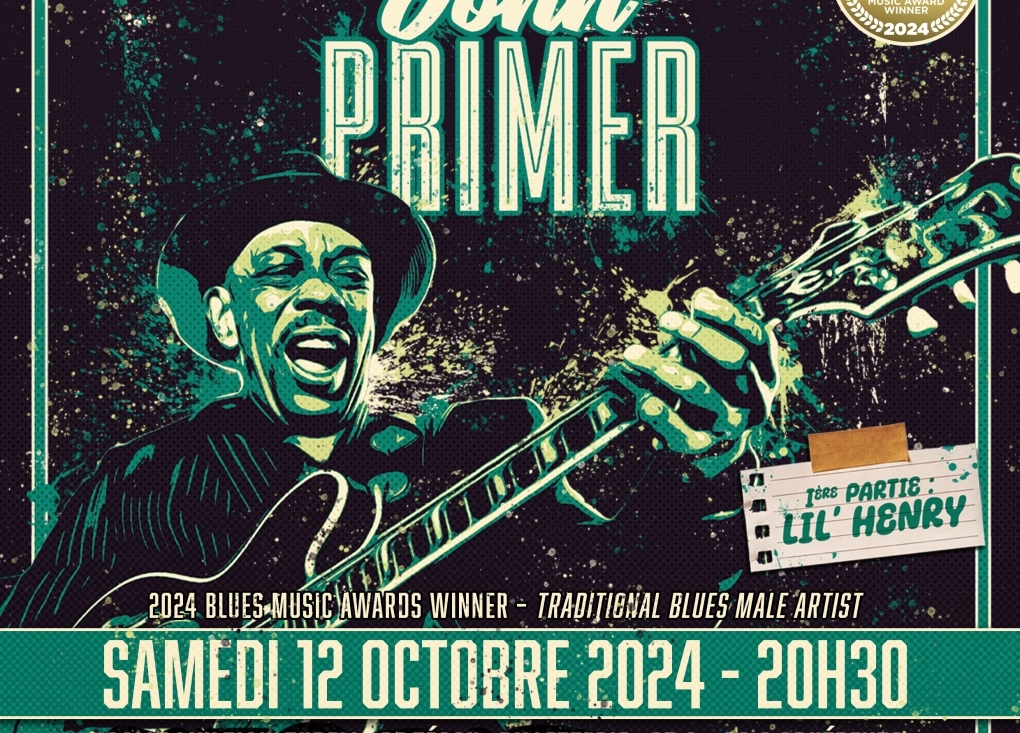 Técou en Blues #10 - John Primer - Salle multiculturelle