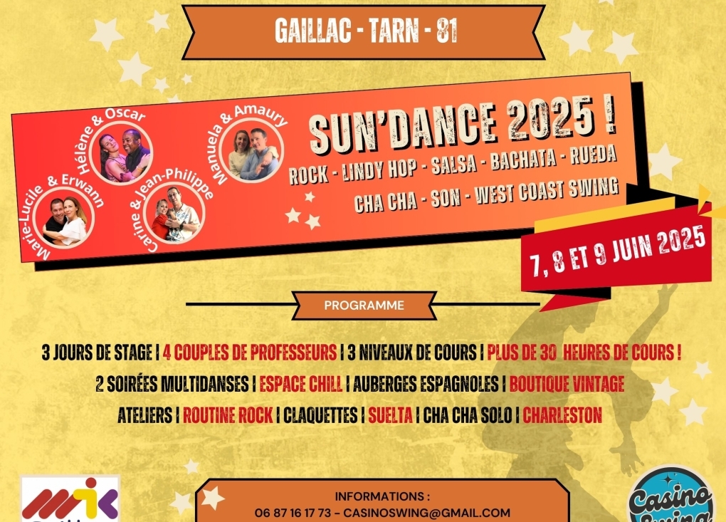 Stage de danse "Sundance 2025"