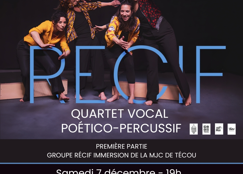 Concert : Récif - MJC de Técou