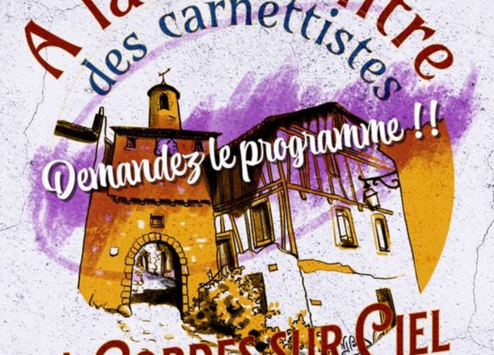 A la rencontre des carnettistes Cordes sur Ciel