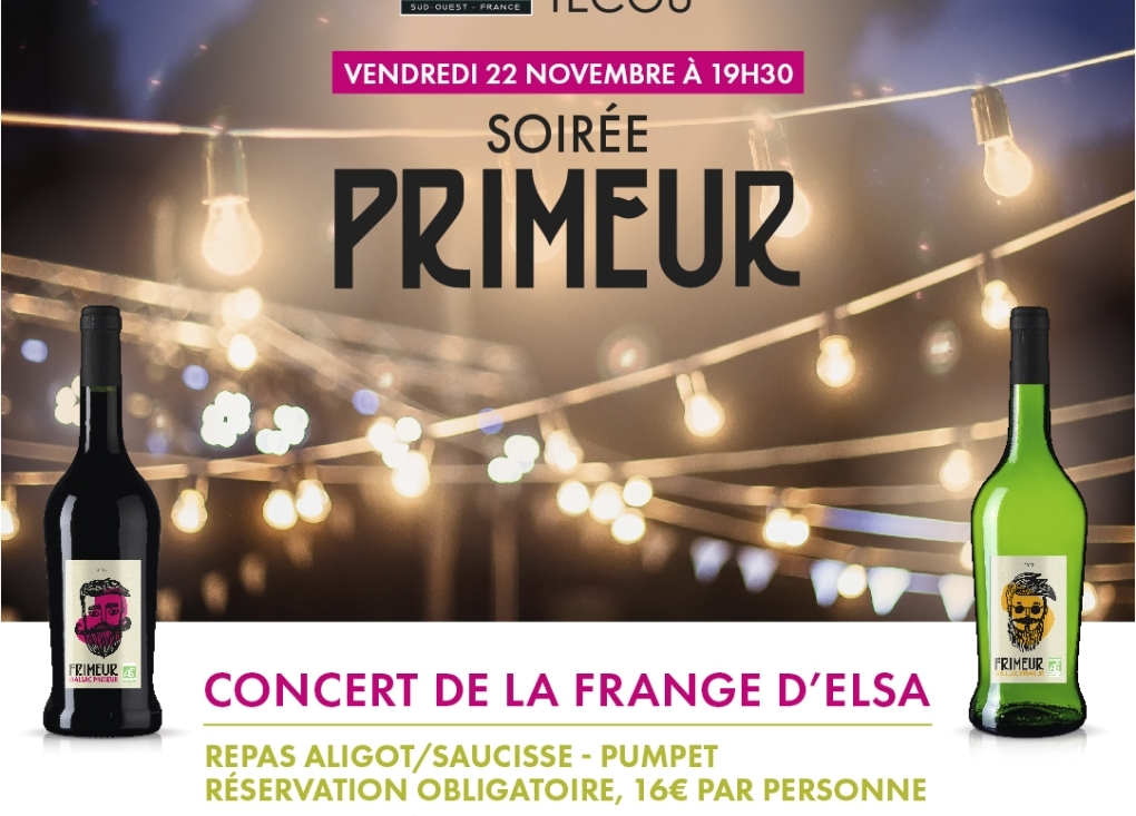 Soirée Primeur Vinovalie Técou