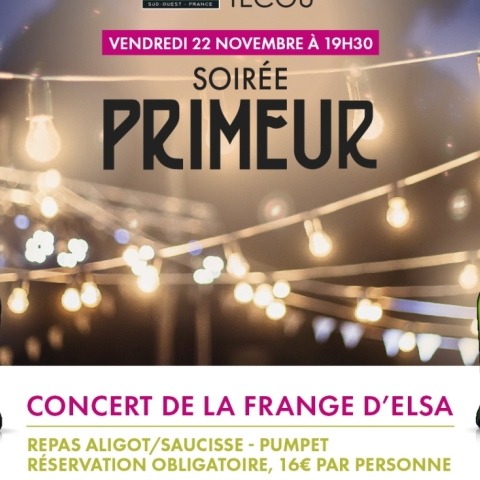 Soirée Primeur Vinovalie Técou