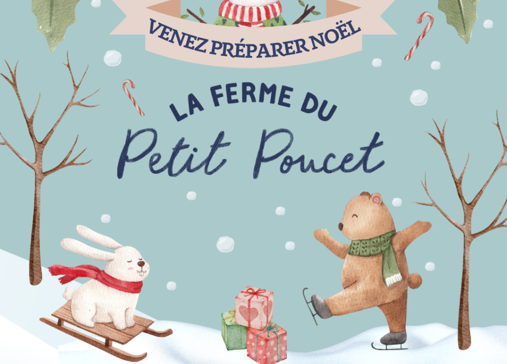 Venez préparer Noël à La Ferme du Petit Poucet