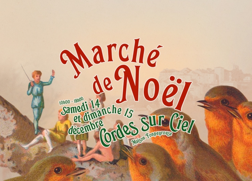 Marché de Noël - Cordes sur Ciel