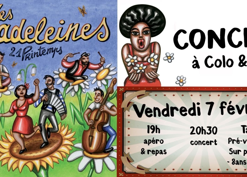 Concert des Madeleines à Colo & co !