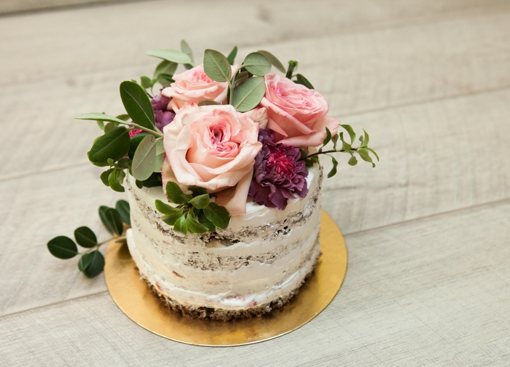 Atelier Art Floral - gâteau fleuri