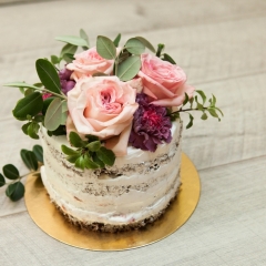 Atelier Art Floral - gâteau fleuri