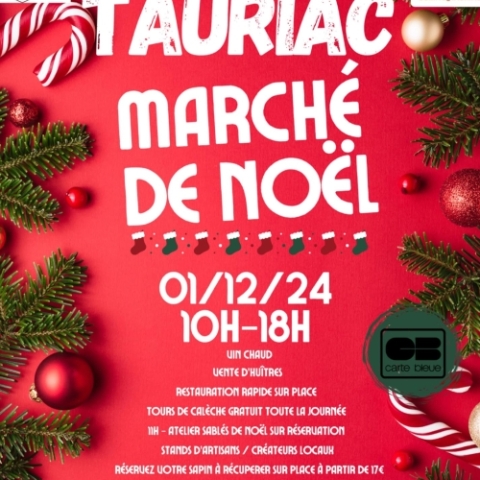 Marché de Noël - centre du village